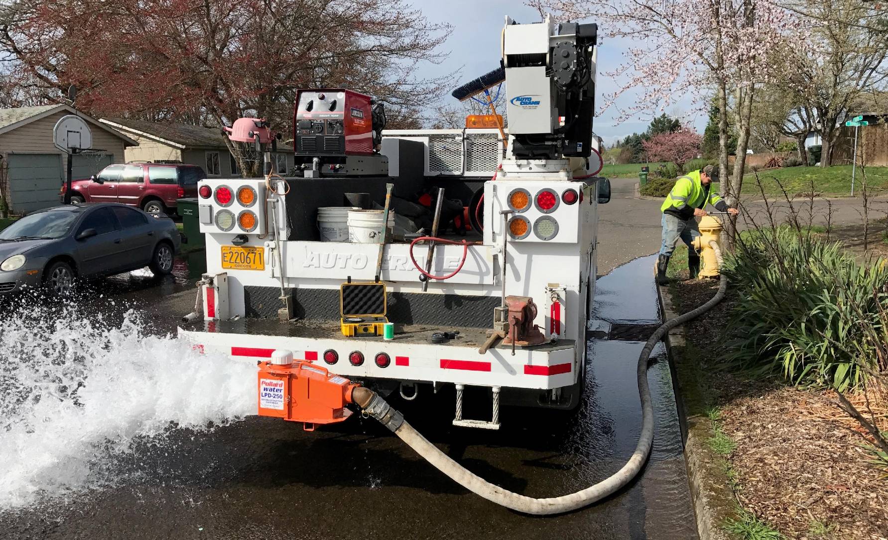 hydrant flushing
